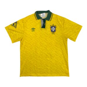 1991-1993 Vintage Brazil Home Jersey (L)