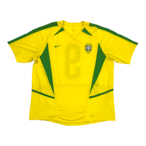 2002-2004 Vintage Brazil Home Jersey #9 (M)